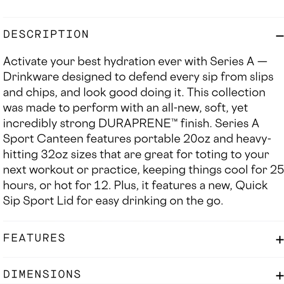 New Corkcicle Series A Sport Canteen Water Bottle Margarita Lime Green 20oz - Picture 12 of 15